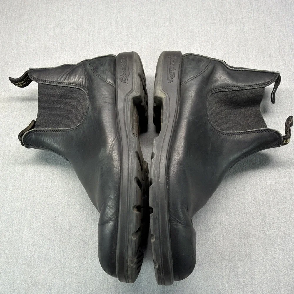 Blundstone Originals Chelsea Boots Black Leather Men's Size US 11